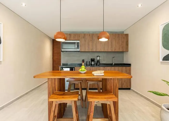 Cozy With A King Size Bed Apartment Tulum